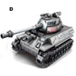 WW2/WWII German Tank 4in1 Small Building Blocks Toys Set