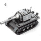 WW2/WWII German Tank 4in1 Small Building Blocks Toys Set