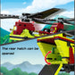 Jurassic Dinosaurs with Helicopter Building Blocks Toy Set, 585PCS