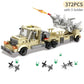 Military Army Artillery Radar Car Missile Truck Building Blocks Set