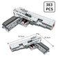 Desert Eagle Revolver, Handgun, Pistol Building Blocks Toy Set (8 Styles)