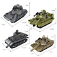 WW2/WWII Main Battle Tiger Tanks Building Blocks Toys