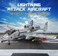 US Army A-10 Attack Warthog Fighter Jet, Military Airplane Building Blocks Toy Set 1050PCS