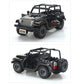 Military SWAT Police Jeeps Wranger Building Blocks Toy Set for Kids