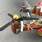 Custom Steam Age Series Shark Helicopter Building Blocks Toy Set 533PCS
