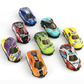 Mini Metal Pull Back Stunt Racing Car, Bump & Flip, Die-cast Toy for Kids (8 Colors)