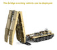 Military Army Tank Bridge Erecting Vehicle Building Blocks Set w Light 1155PCs