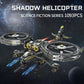 Shadow Ghost Helicopters Building Blocks Set 1093PCS