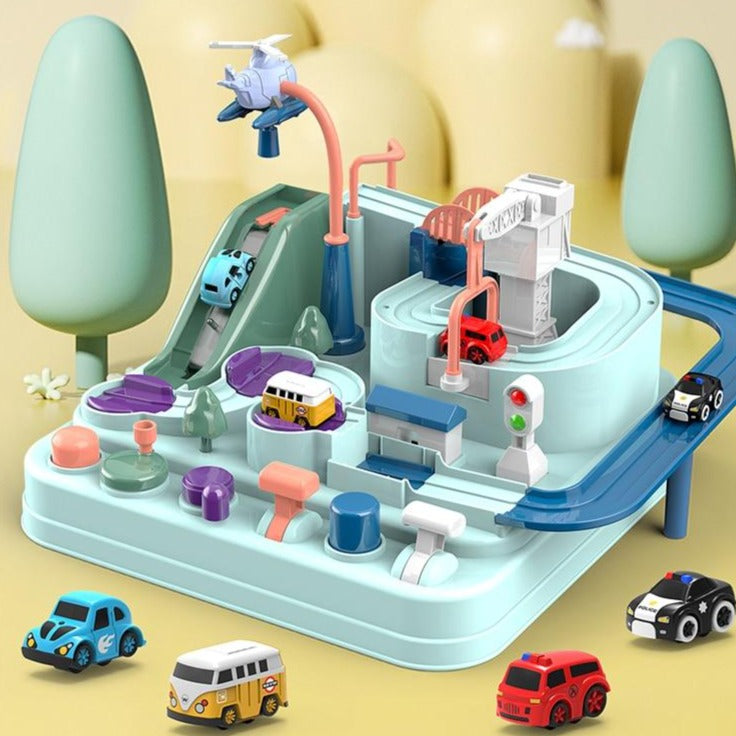 Race Track Car, Mechanical Adventure Game, Toys & Gifts for Kids 3+