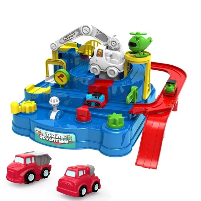 Race Track Car, Mechanical Adventure Game, Toys & Gifts for Kids 3+