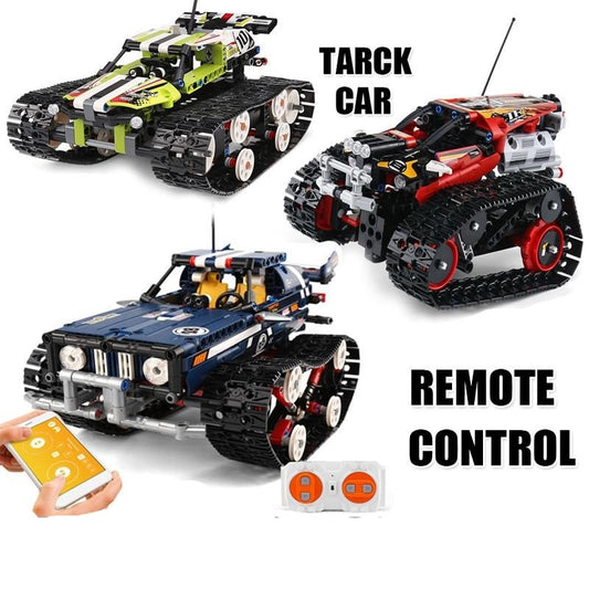 APP RC Crawler Racing Car, Building Bricks Car Model Toys for Kids