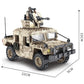 SWAT Military Desert Hammer Truck Building Blocks Toy Set 469PCS