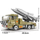 Military Army Missile Carrier Vehicle Model Building Blocks Set 375PCS