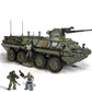 Military US Army Stryker Vehicle Model Building Blocks Toy Set 1036PCS