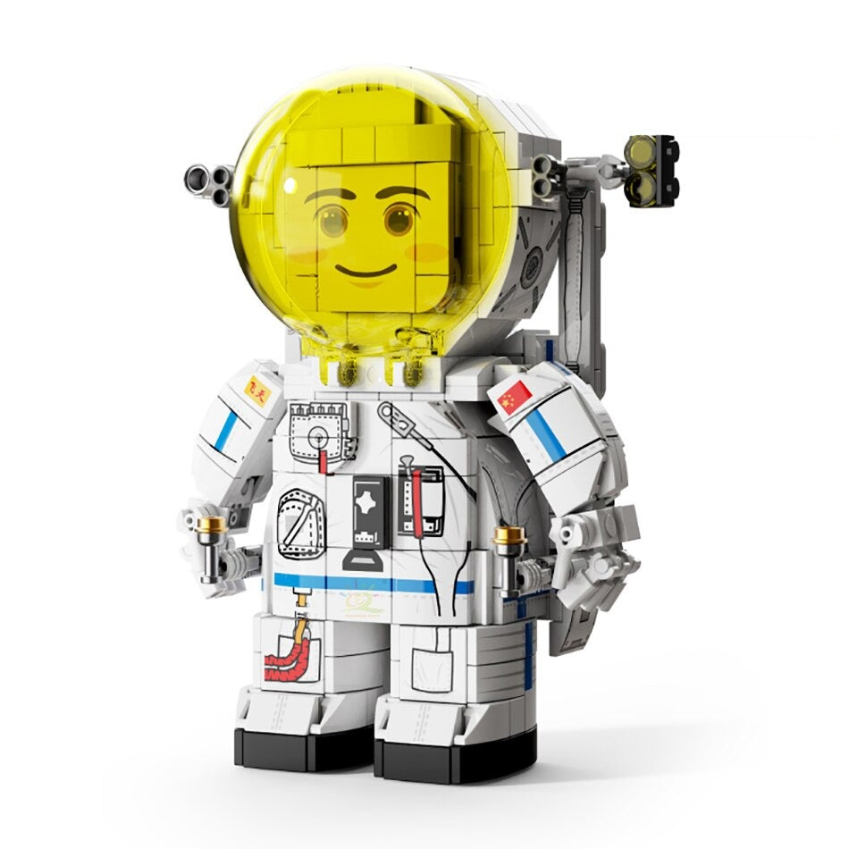 Aerospace Exploring Astronaut Figures Building Blocks Toys 518PCS