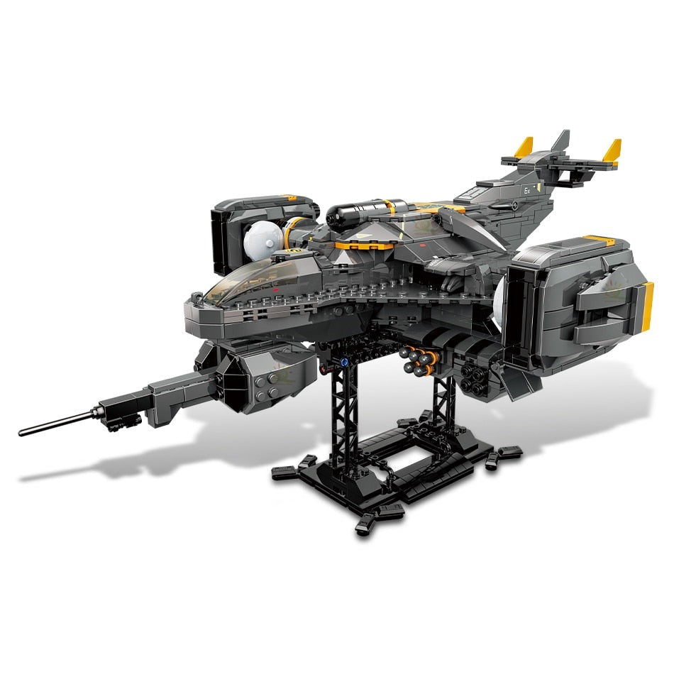 Titan Attack Aircraft Spacecraft Building Blocks Toys Set for Kids 901PCS